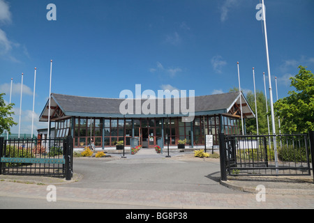 Der Haupteingang zum National 1798 Rebellion Zentrum, Enniscorthy, Co. Wexford, Irland. Stockfoto