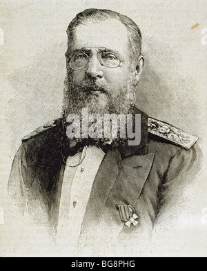 Grand Duke Constantine Nikolajewitsch von Russland (1827-1892). Stockfoto