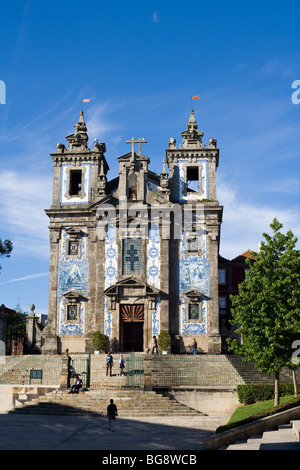 Kirche Santo Ildefonso in Porto, Portugal Stockfoto