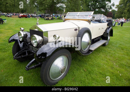 Weißen Rolls-Royce Silver Ghost Stockfoto