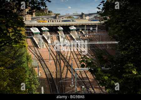 Waverley Station in Edinburgh, West Loathian, Schottland Stockfoto