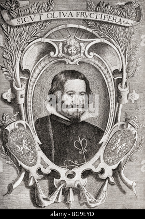 Gaspar de Guzman y Pimentel Ribera y Velasco de Tovar, 1587 bis 1645. Spanischen Adligen & Politiker bekannt als Conde Duque de Olivares Stockfoto