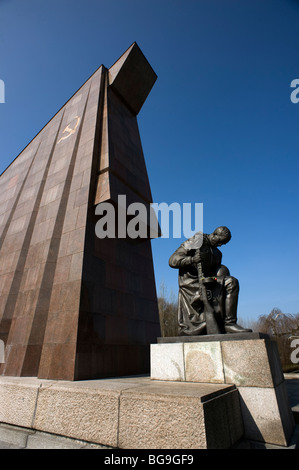 Berlin 2009.der sowjetischen Ehrenmal im Treptower Park, im ehemaligen Ostteil Stockfoto