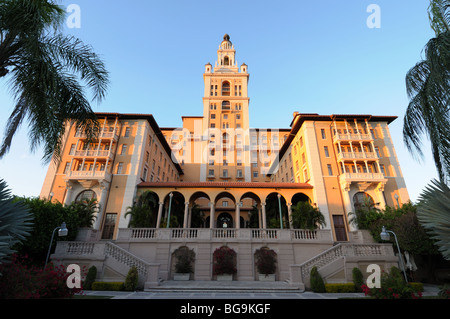 Das historische Biltmore Hotel in Coral Gables, Miami, Florida Stockfoto