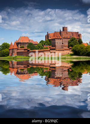 Schloss Marienburg, Danzig, Polen Stockfoto