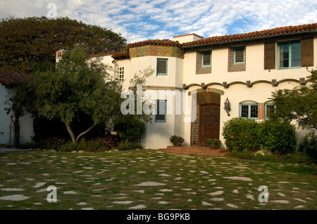Das historische Adamson Haus in Malibu Stockfoto