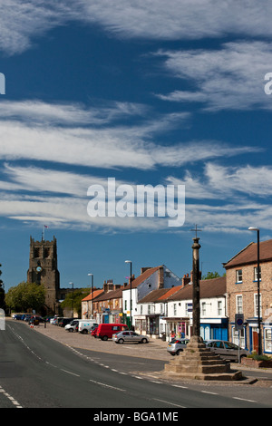 Bedale, Marktstadt in North Yorkshire Stockfoto