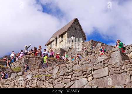 Machu Picchu, Peru, Südamerika Stockfoto