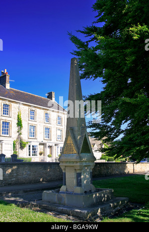 Brunnen Shipton unter Wychwood Dorfanger Oxfordshire Cotswolds England UK Stockfoto