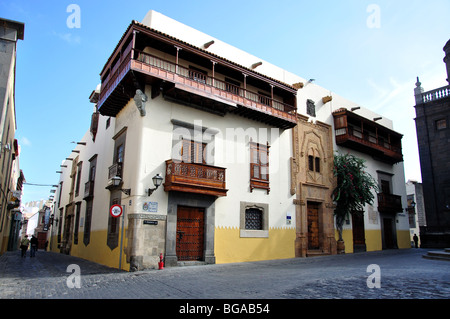 Casa de Colon, Vegueta, Las Palmas de Canaria, Gran Canaria, Kanarische Inseln, Spanien Stockfoto