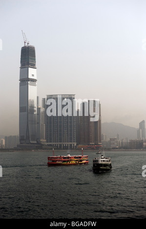 Hong Kong Hafen Stockfoto