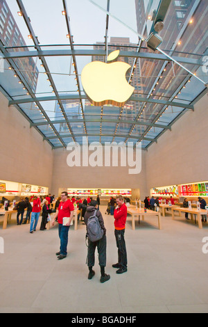 Apple Store auf der Upper West Side in Manhattan, New York City Stockfoto