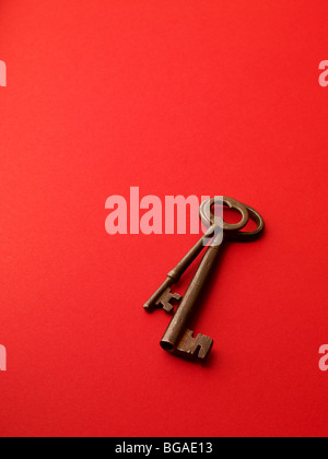 Antike Schlüssel Stockfoto