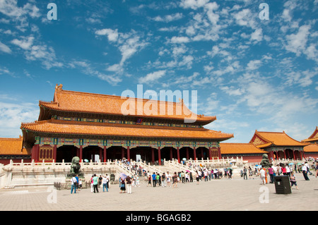 Die Verbotene Stadt, Peking, China. Stockfoto