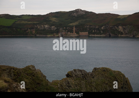 Porth Wen, Alte Ziegelei Stockfoto