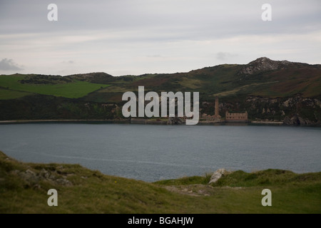 Porth Wen, Alte Ziegelei Stockfoto