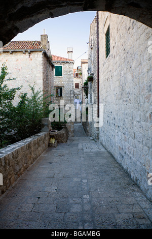 Dubrovnik-Straße Stockfoto