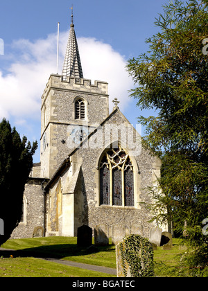 St... Paul Kirche und Clock Tower, Chesham, Bucks, Großbritannien Stockfoto