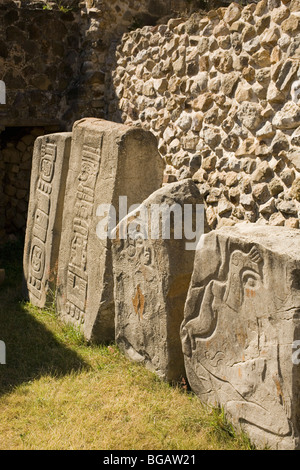 Mexiko, Oaxaca, Monte Alban, Tänzer, Tänzer Stockfoto