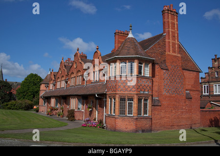 Port Sunlight, Heimat von Lever Brothers später zu Unilever Stockfoto