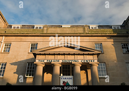 Einkaufszentrum Shrewsbury mit kleinen unabhängigen und individuellen Geschäften Parade Stockfoto