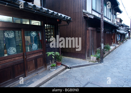 Japan, Sensuijima Insel, Tomonoura traditionelles Fischerdorf Stockfoto