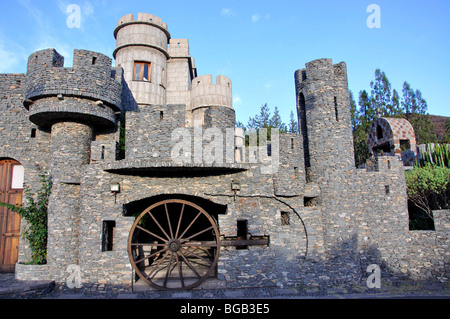 Museo Castillo De La Fortaleza, Santa Lucia, Santa Lucía de Tirajana Gemeinde, Gran Canaria, Kanarische Inseln, Spanien Stockfoto