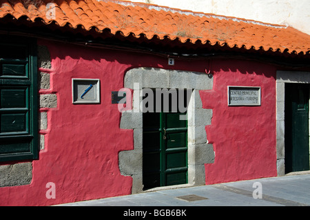 Tourismusbüro in kolonialen Gebäude, San Juan, Telde, Telde Gemeinde, Gran Canaria, Kanarische Inseln, Spanien Stockfoto