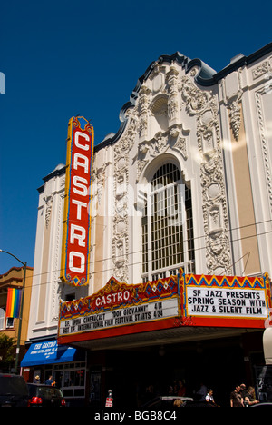 Kalifornien: San Francisco. Castro Theatre in der schwulen Castro-Viertel. Foto Copyright Lee Foster. Foto # 27 - casanf79066 Stockfoto