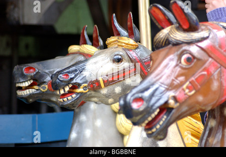 Royalty free Foto von ein frohes gehen um sehr schnell auf dem Jahrmarkt London UK Stockfoto