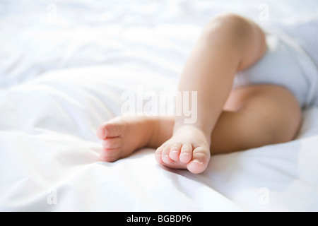 Baby Füße Stockfoto