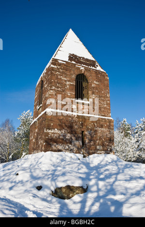 Penrith Leuchtfeuer im Schnee Stockfoto