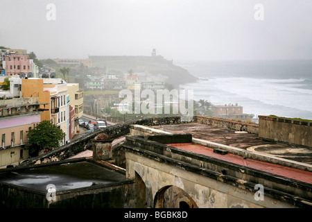 Castillo de San Christobal in Old San Juan Puerto Rico Stockfoto