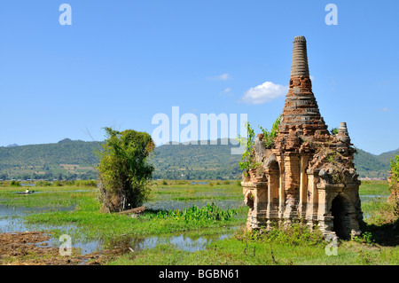 Stupa, Sankar, südlichen Inle-See, Shan-Staat, Burma, Myanmar Stockfoto