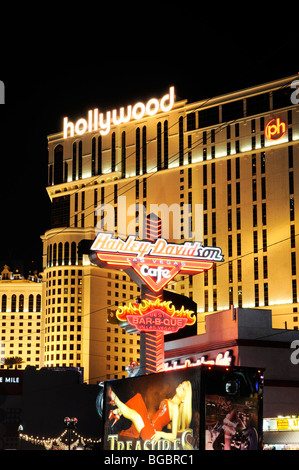 Planet Hollywood Hotel, Harley-Davidson Cafe, Las Vegas, Nevada, USA Stockfoto