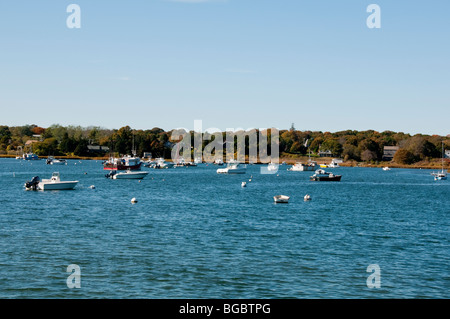 Chatham-Yachtclub, Cape Cod, Massachusetts, USA Stockfoto