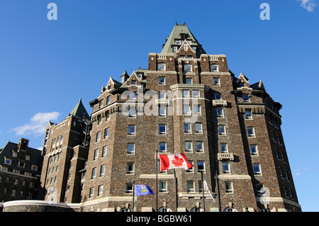 Fairmont Banff Springs Hotel, Banff, Alberta, Kanada Stockfoto