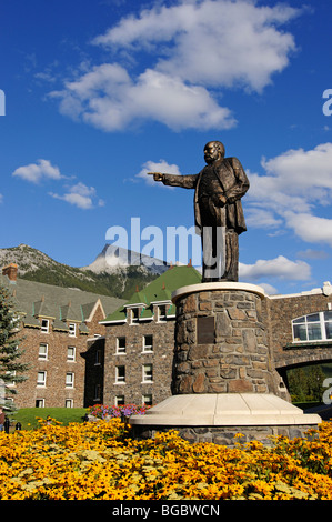 Fairmont Banff Springs Hotel, Banff, Alberta, Kanada Stockfoto
