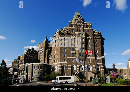 Fairmont Banff Springs Hotel, Banff, Alberta, Kanada Stockfoto