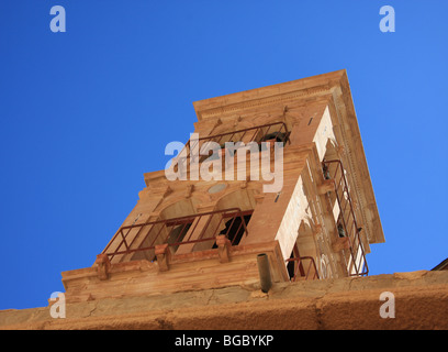 Bell Tower Kirche der Verklärung St. Katharinen Kloster Sinai Ägypten Stockfoto