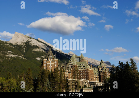 Fairmont Banff Springs Hotel, Banff, Alberta, Kanada Stockfoto
