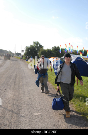 Glastonbury Festival 2008 Stockfoto