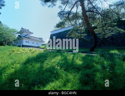 Aoba Schloss, Sendai, Miyagi, Japan Stockfoto