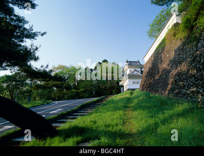 Aoba Schloss, Sendai, Miyagi, Japan Stockfoto