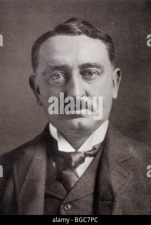 Cecil John Rhodes, 1853 - 1902. Englisch - geboren, Bergbau Magnat und Politiker in Südafrika. Stockfoto