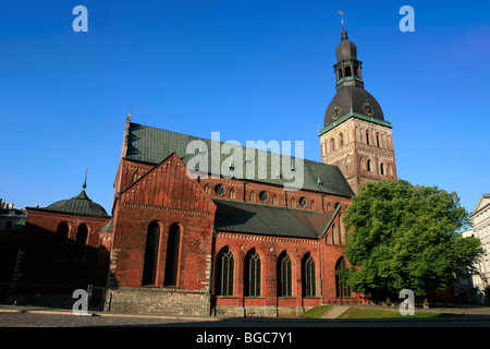 Dom in Riga, Lettland Stockfoto