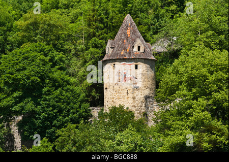 Ringmauerturm Turm, Horb bin Neckar, Schwarzwald, Baden-Württemberg, Deutschland, Europa Stockfoto
