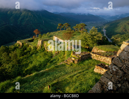 Takeda Burg, Asago, Hyogo, Japan Stockfoto