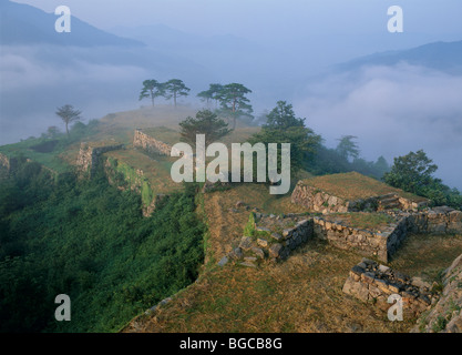 Takeda Burg, Asago, Hyogo, Japan Stockfoto