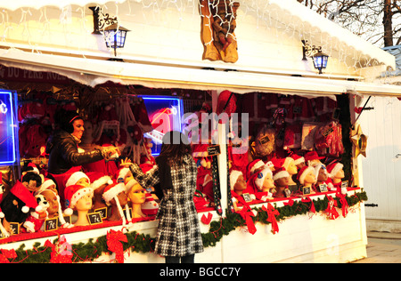 "Weihnachtsmarkt" in Pairis Stockfoto